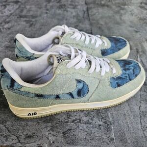 Nike Air Force 1 Low Premium Denim 2005 - Rare Vintage AF1 - Size 12